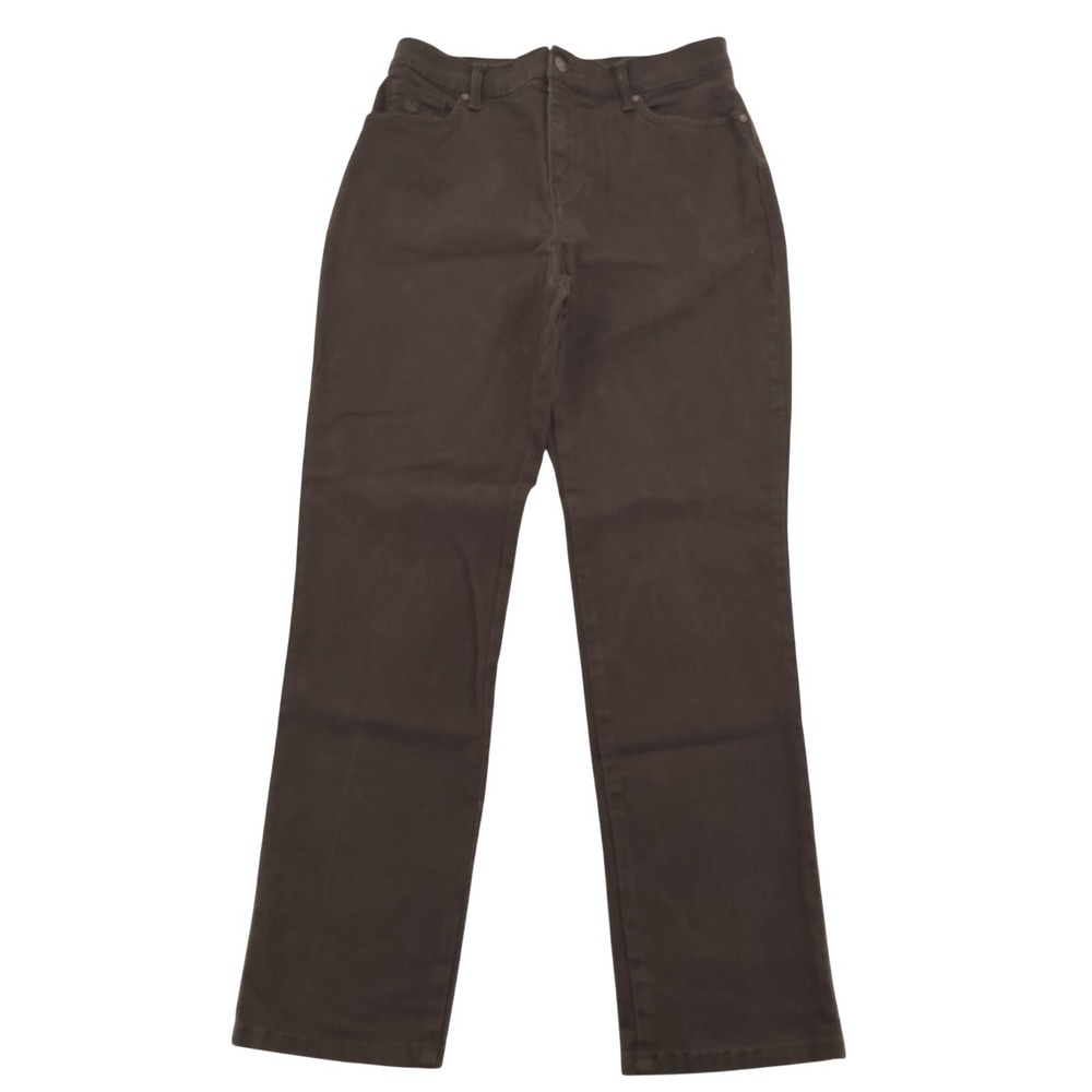 Gloria Vanderbilt Amanda Jeans Wms‎ 6S Brown High Rise Tapered 90s Granola Girl